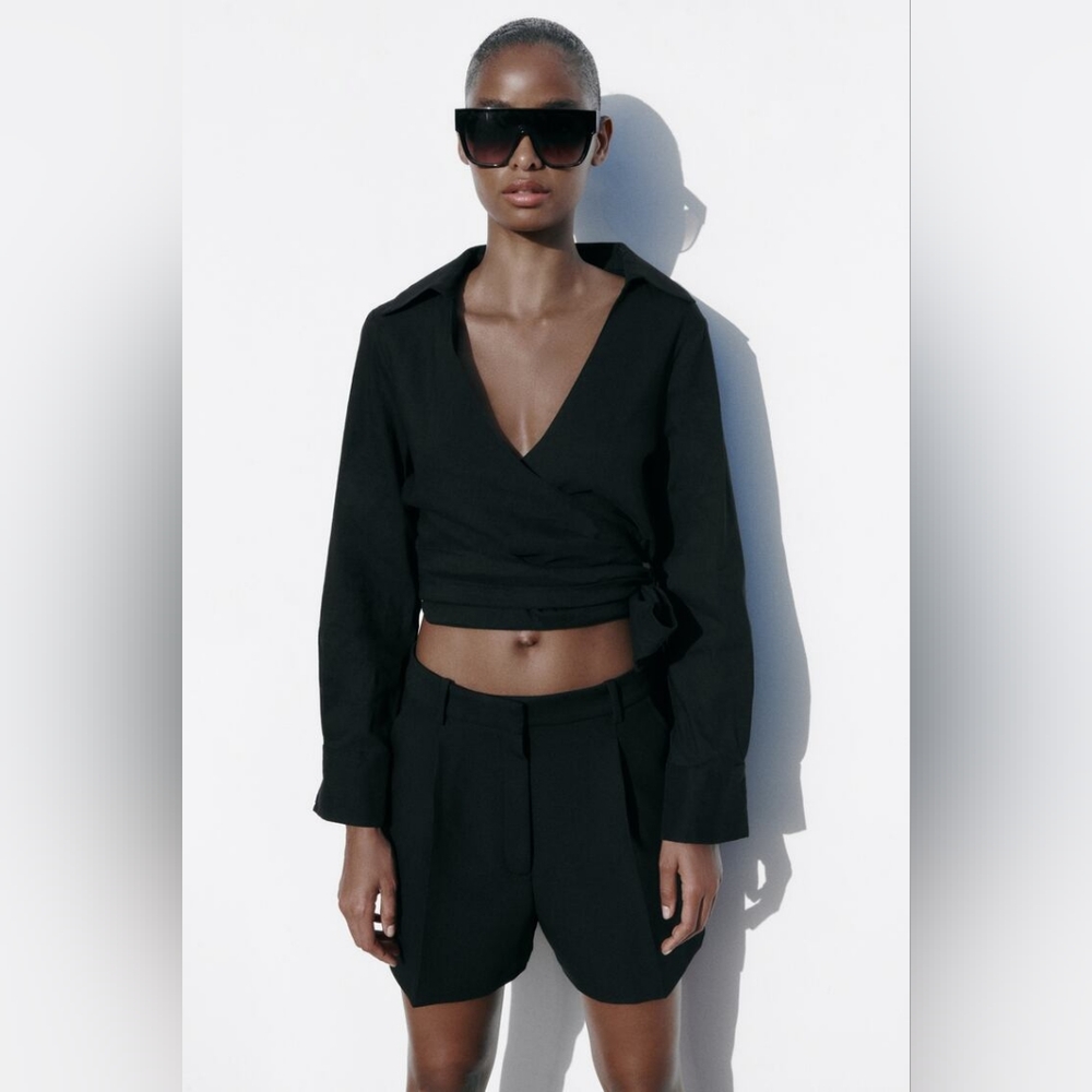 Zara black shirt